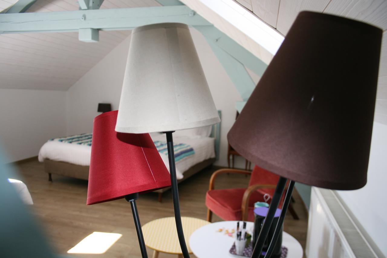 Bed and Breakfast Au Relais De Chaussy Esterno foto