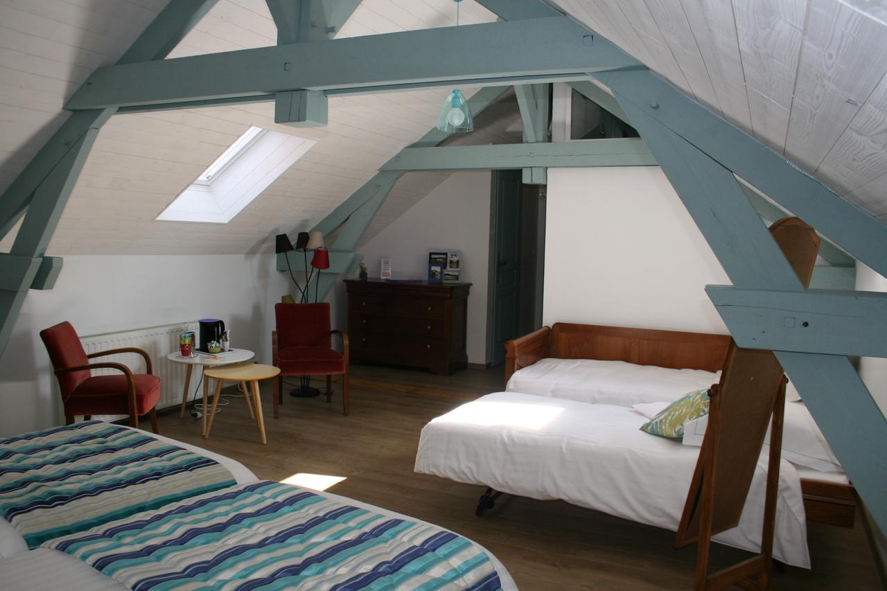 Bed and Breakfast Au Relais De Chaussy Esterno foto